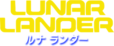 Lunar Lander logo for GameBoy